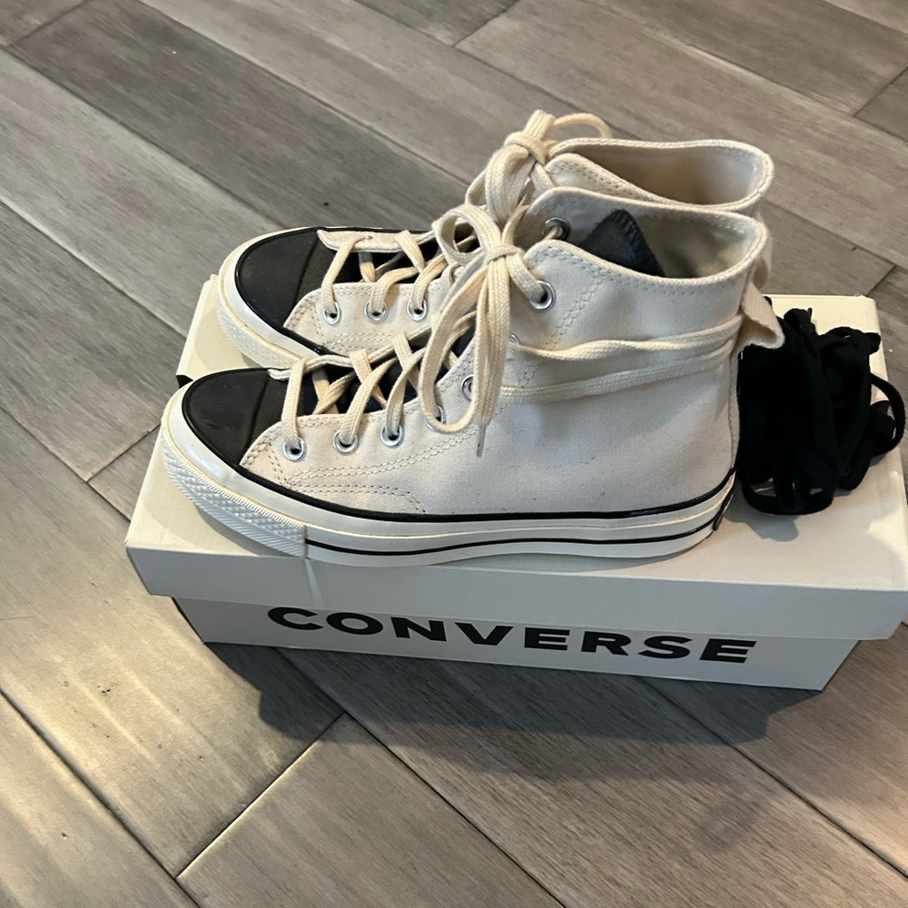 Fear of God Essentials x Converse hi top sneaker